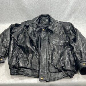 Italian Stone Design Navarre Leather Company Men's Genuine Leather Jacket XXL